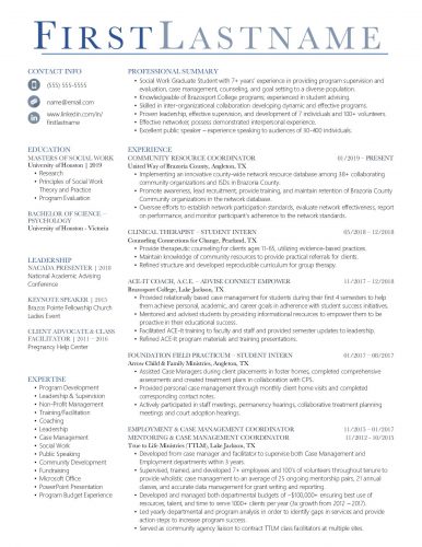 Resume Template